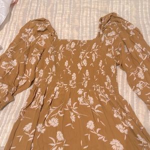 Billabong Dress, yellow sunflower